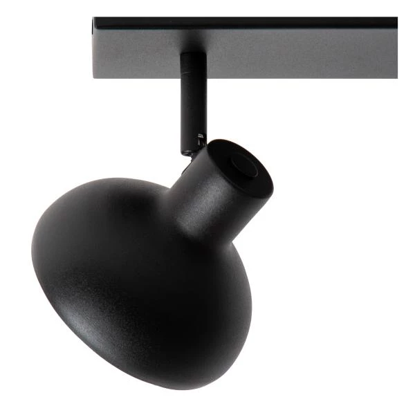 Lucide SENSAS - Foco de techo - 2xGU10 (ES111) - Negro - detalle 2